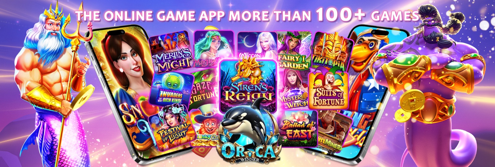 A selection of real Orca games